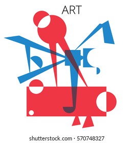 Abstract Art concept. Vector illustration