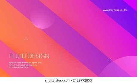 Abstract Art. Curve Technology Banner. Pink Techno Texture. Summer Concept. Dark Spectrum Elements. Gradient Ux. House Landing Page. Blue Abstract Art