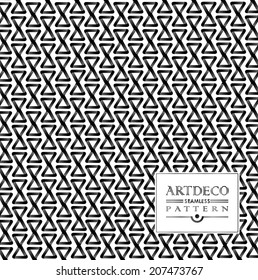 Abstract art deco background with polygons for design can be used for invitation, congratulation