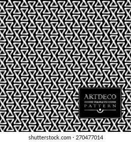 Abstract art deco background with polygons for design can be used for invitation, congratulation