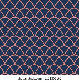 Abstract Art Deco Geometric Pattern. Vector Seamless Background.
