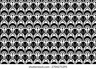 Fondo abstracto de la prima del art déco