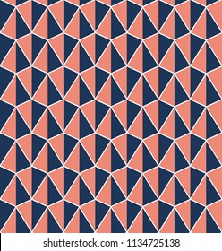 Abstract Art Deco Seamless Background. Geometric Pattern.