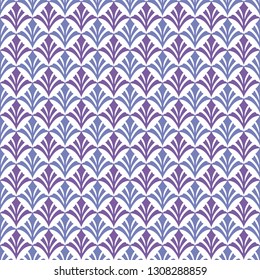 Abstract art deco seamless pattern. Vector stylish background
