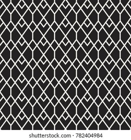 Abstract Art Deco Seamless Pattern Background. Geometric decorative texture.