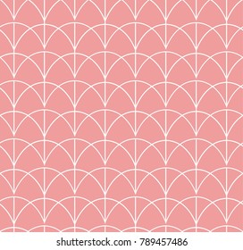 Abstract Art Deco Seamless Pattern Background. Geometric decorative texture.