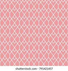Abstract Art Deco Seamless Pattern Background. Geometric decorative texture.