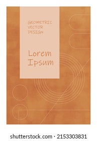 Abstract art, art deco style texture, geometric background. Design for poster, decoration, cover, invitation, EPS10 vector template