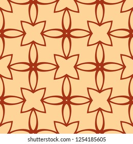 Abstract Art Deco Tiles Seamless Vector Pattern. Geometric texture. Repeating background.