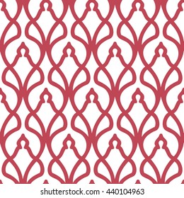 Abstract art deco trellis pattern seamless background pattern