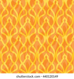 Abstract art deco trellis pattern seamless background tile