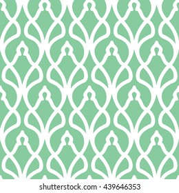 Abstract art deco trellis seamless background tile