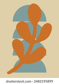 Abstract art for decoration and collection, printable and easy to edit
