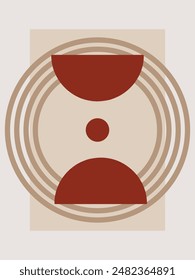 Abstract art for decoration and collection, printable and easy to edit	