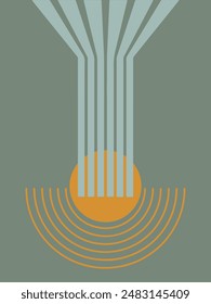 Arte Abstractas para decoración y colección, imprimible y fácil de editar	