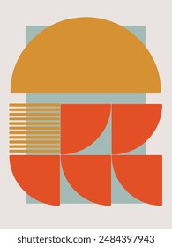 Abstract art for decoration and collection, printable and easy to edit