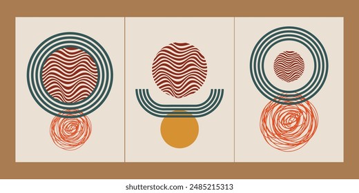 Abstract art for decoration and collection, printable and easy to edit	