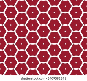 Abstract art design with empty hexagon pattern
