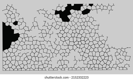 Abstract art design on gray background