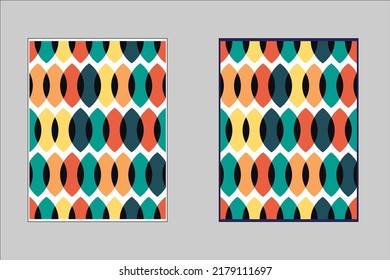 Abstract Art design for print, cover, wallpaper, Minimal and natural wall art. Vector illustration.