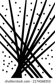 Abstract art design vector modern and contemporary for wall art, wall decor, print, poster, frame, canvas and home decor.
