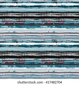 Abstract art distressed seamless pattern, watercolor brush strokes. Background texture, wallpaper, wrapping
