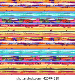 Abstract art distressed seamless pattern, watercolor brush strokes. Background texture, wallpaper, wrapping