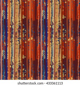 Abstract art distressed seamless pattern, watercolor brush strokes, spots. Background texture, wallpaper, wrapping