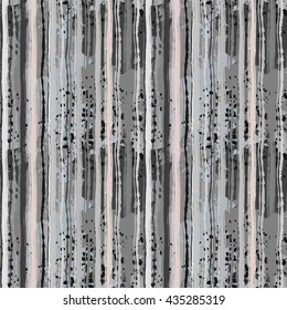 Abstract art distressed seamless pattern, watercolor brush strokes, spots. Background texture, wallpaper, wrapping