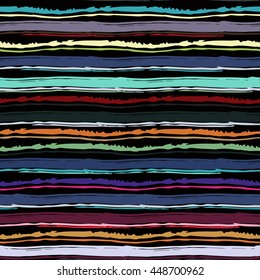Abstract art distressed, striped seamless pattern, watercolor brush strokes, parallel lines, stripes. Background texture, wallpaper, wrapping