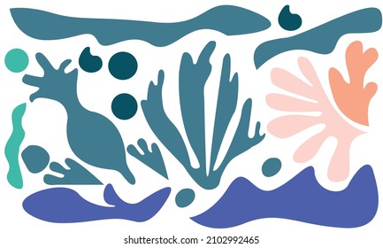 abstract art drawing concept. wallpaper vector