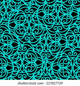 Abstract  art ethnic seamless pattern. Folk floral repeating background texture. Fabric design. Wallpaper