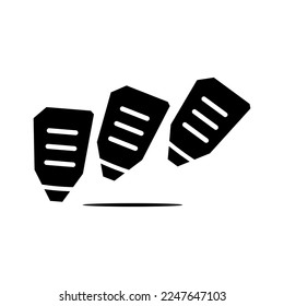 diseño vectorial del logotipo del libro de arte abstracto en colores blanco y negro