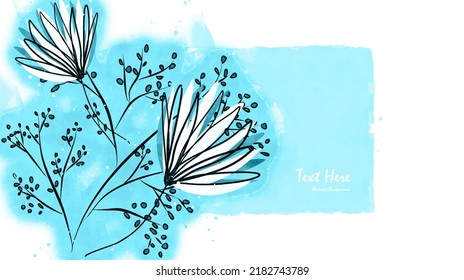 Abstrakte Kunst, floraler Hintergrund, Vektorgrafik. Organische Formen, minimales Design für Text
