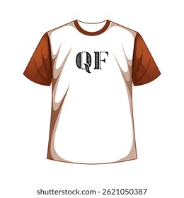 Abstract art front t-shirt design with vibrant colors and unique patterns.