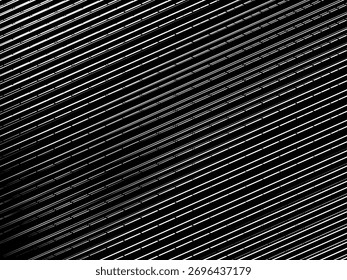 Fondo geométrico del arte Abstractas con el modelo abstracto brillante de las rayas negras y blancas 3D. Ilusión óptica en blanco y negro con ondas y transiciones.	
