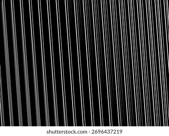 Fondo geométrico del arte Abstractas con el modelo abstracto brillante de las rayas negras y blancas 3D. Ilusión óptica en blanco y negro con ondas y transiciones.	
