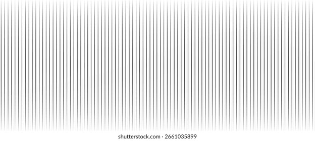 Fondo geométrico de arte Abstractas con líneas de Vertical. Ilusión óptica con ondas y transición.