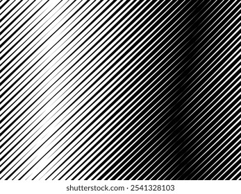 Fondo blanco geométrico del arte Abstractas con las líneas negras abstractas 3D. Ilusión óptica en blanco y negro con ondas y transiciones.