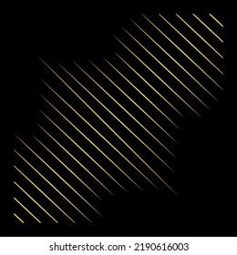 Abstract art, golden lines on a black background, music rhytm for websites, logo design, modern art etc.