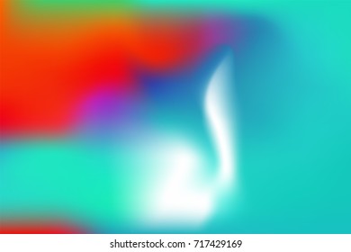 Abstract art gradient mesh background in colorful smooth banner template. Concept colorful background design on a smartphone screen.