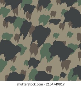 abstract art green jungle camouflage pattern army background