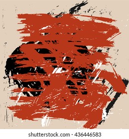 Abstract art grunge distressed background. Grunge retro vintage background