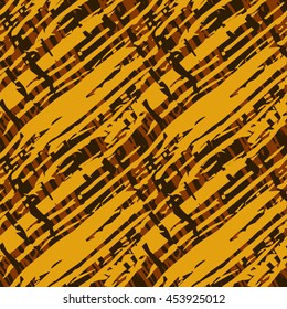 Abstract art grunge, distressed, brushed seamless pattern. Random, chaotic brush strokes. Striped Background texture, wallpaper, wrapping
