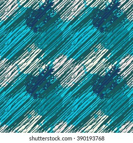 Abstract art grunge stripped seamless pattern, paint spots. Background texture, wallpaper, wrapping