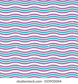 Abstract Art Grunge Wave Pattern