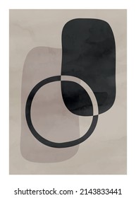 Arte abstracto, textura pintada a mano, fondo geométrico. Diseño para afiches, decoración de pared, cubierta, plantilla de vector EPS10