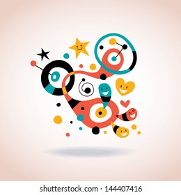 abstract art illustration
