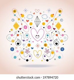 abstract art illustration