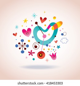 abstract art illustration